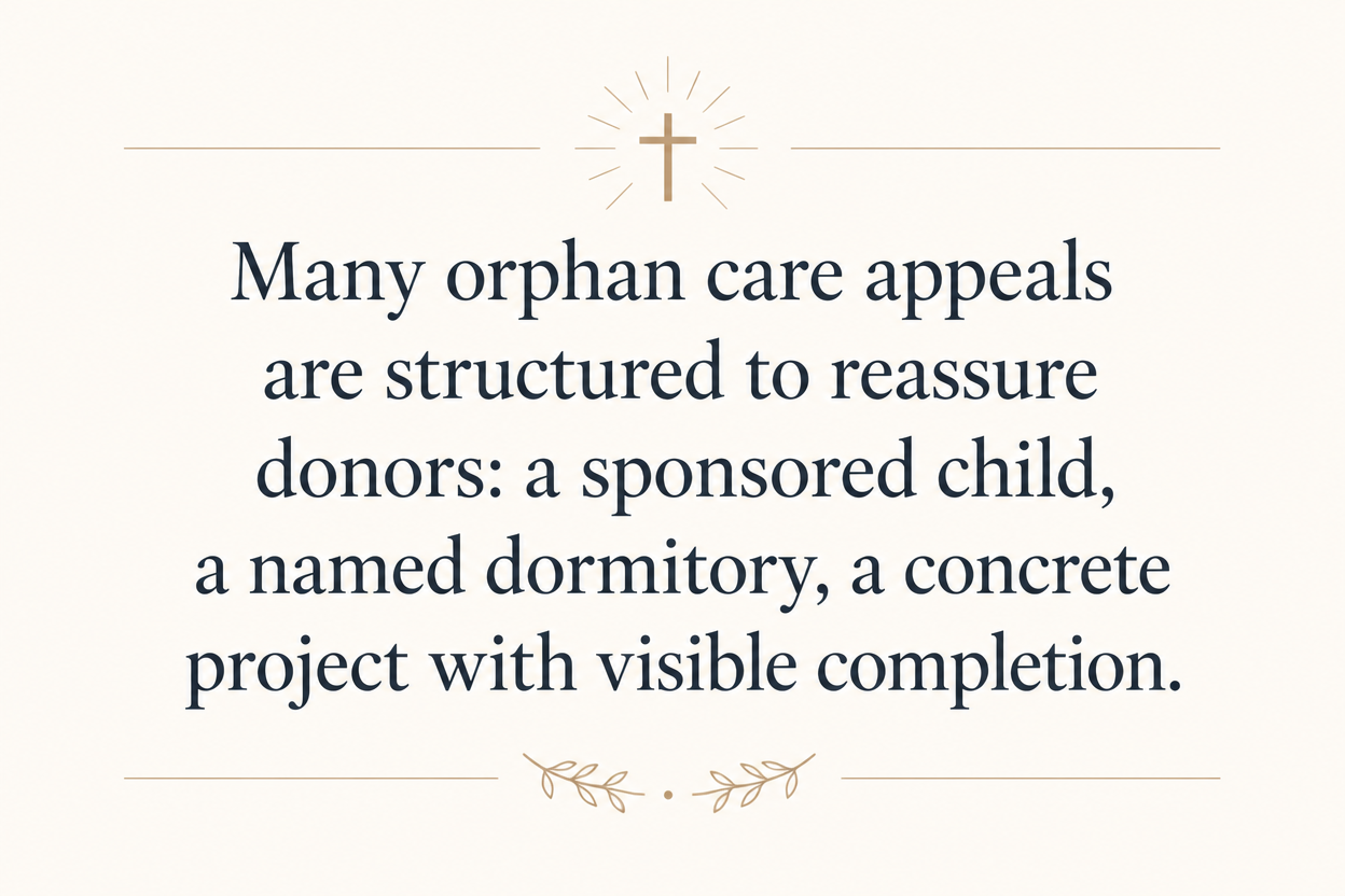 Key insight about How to pray before giving to orphan care ministries