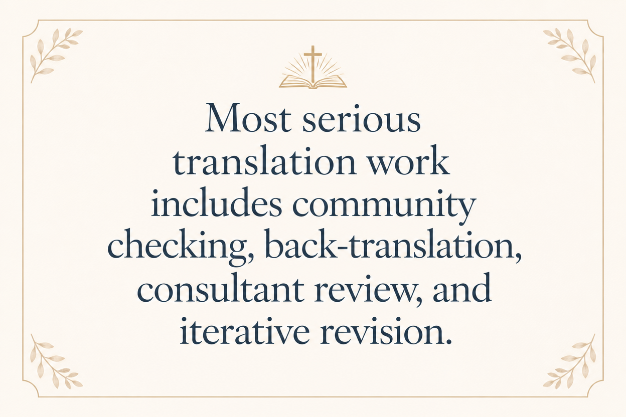 Key insight about How to pray for Bible translation ministries
