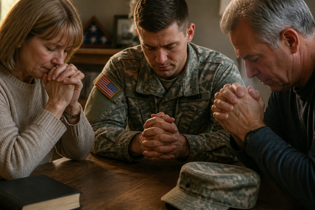 Guide to How to pray for military outreach ministries