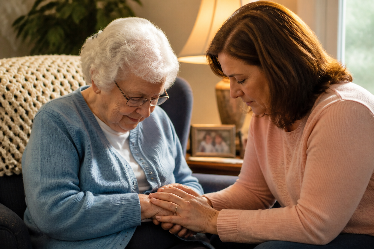 Guide to How to pray for seniors served by Christian ministries