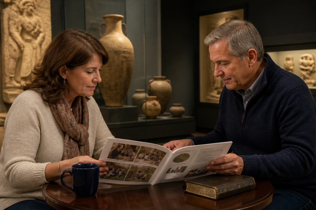 Guide to How to read a biblical museum ministry annual report