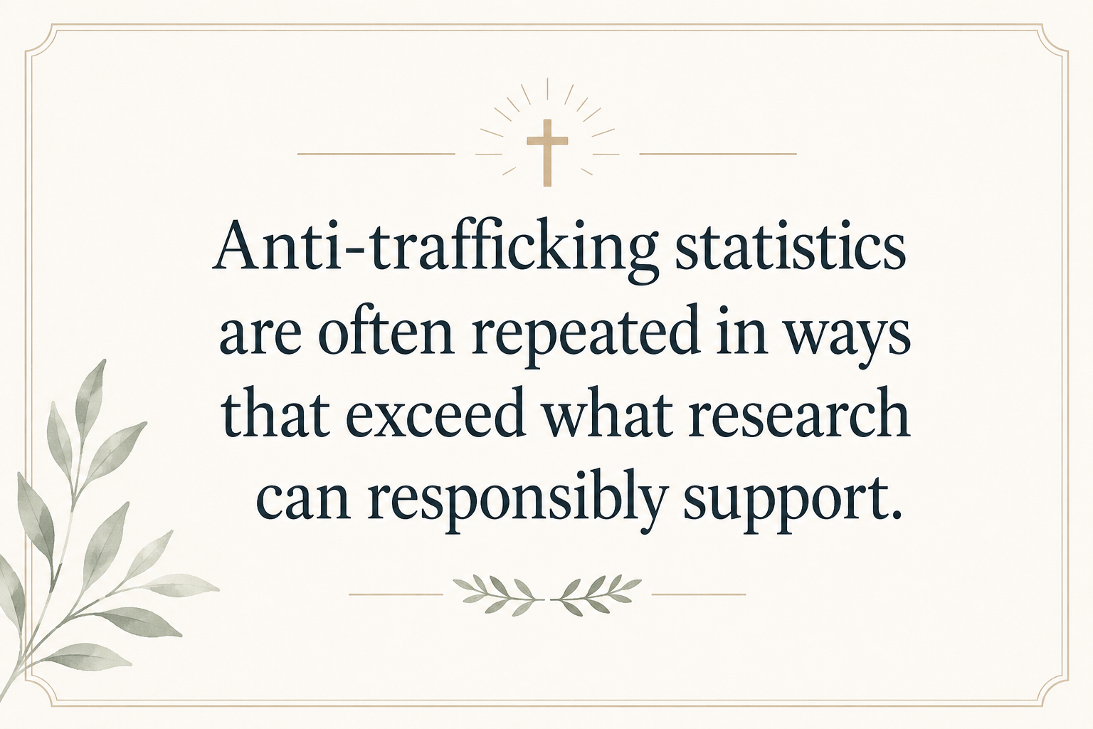 Key insight about How to spot red flags in Christian anti-trafficking ministries