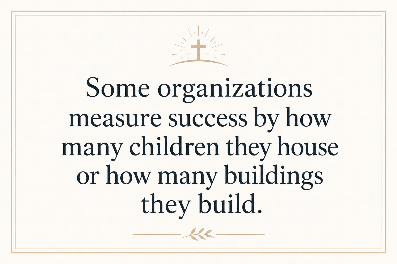 Key insight about How to spot red flags in orphan care ministries