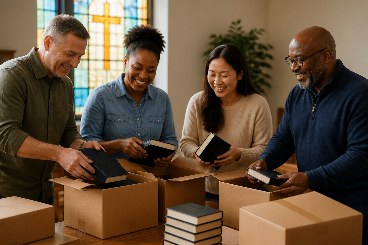 Guide to How to start a Bible distribution fundraiser at your church