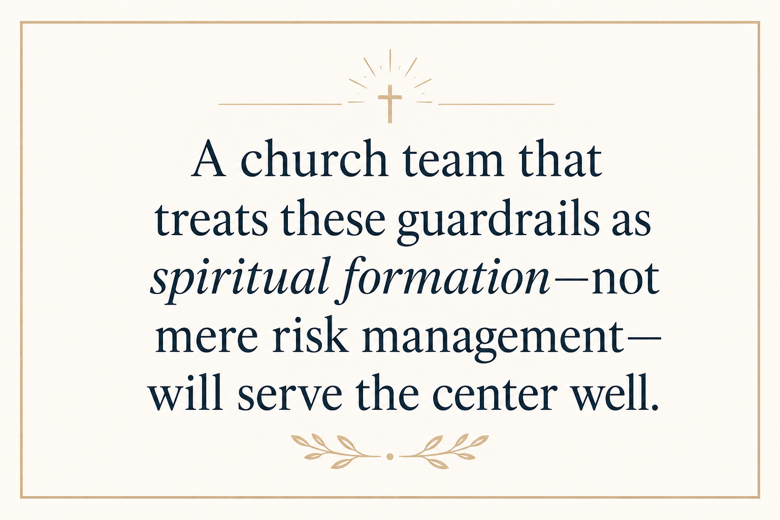 Key insight about How to start a church volunteer team for a pregnancy resource center
