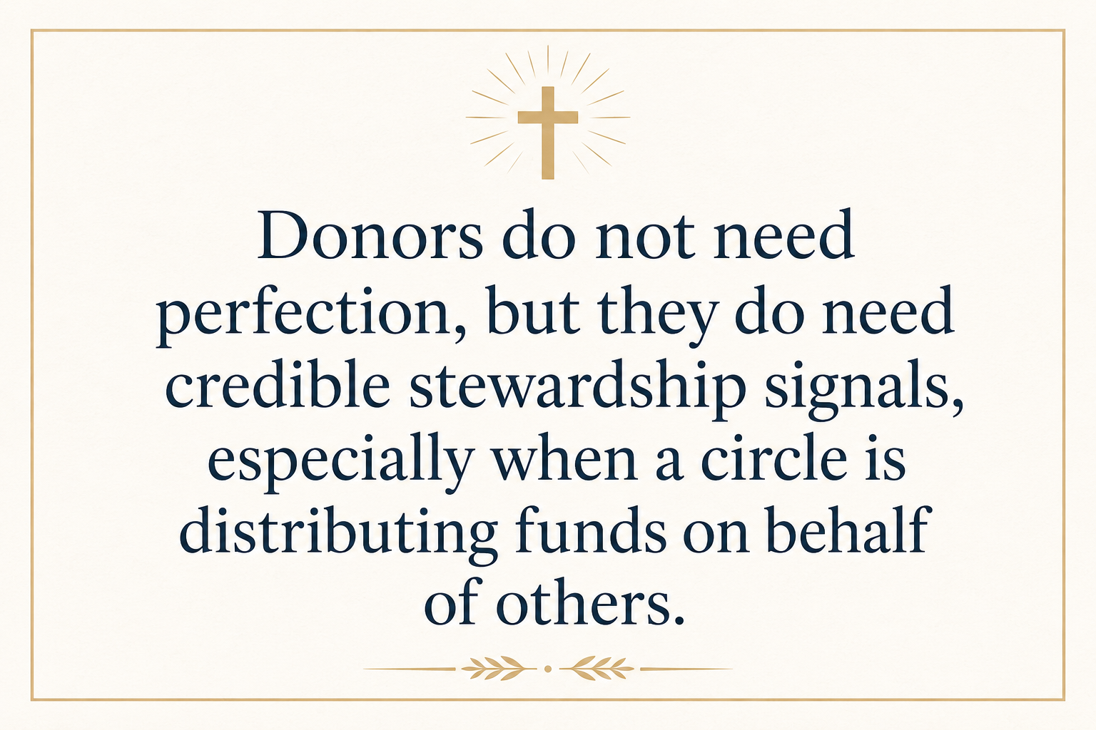 Key insight about How to start a discipleship ministry giving circle at church