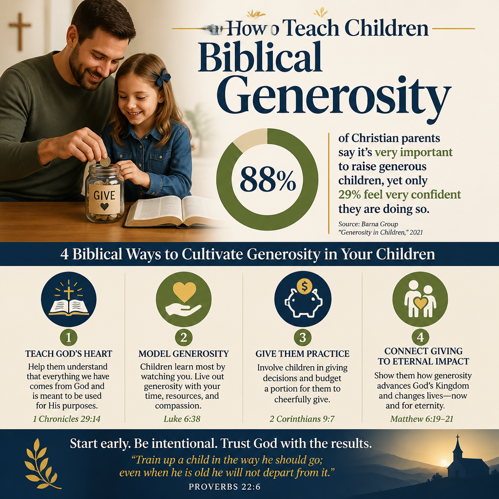 How to teach children biblical generosity statistics
