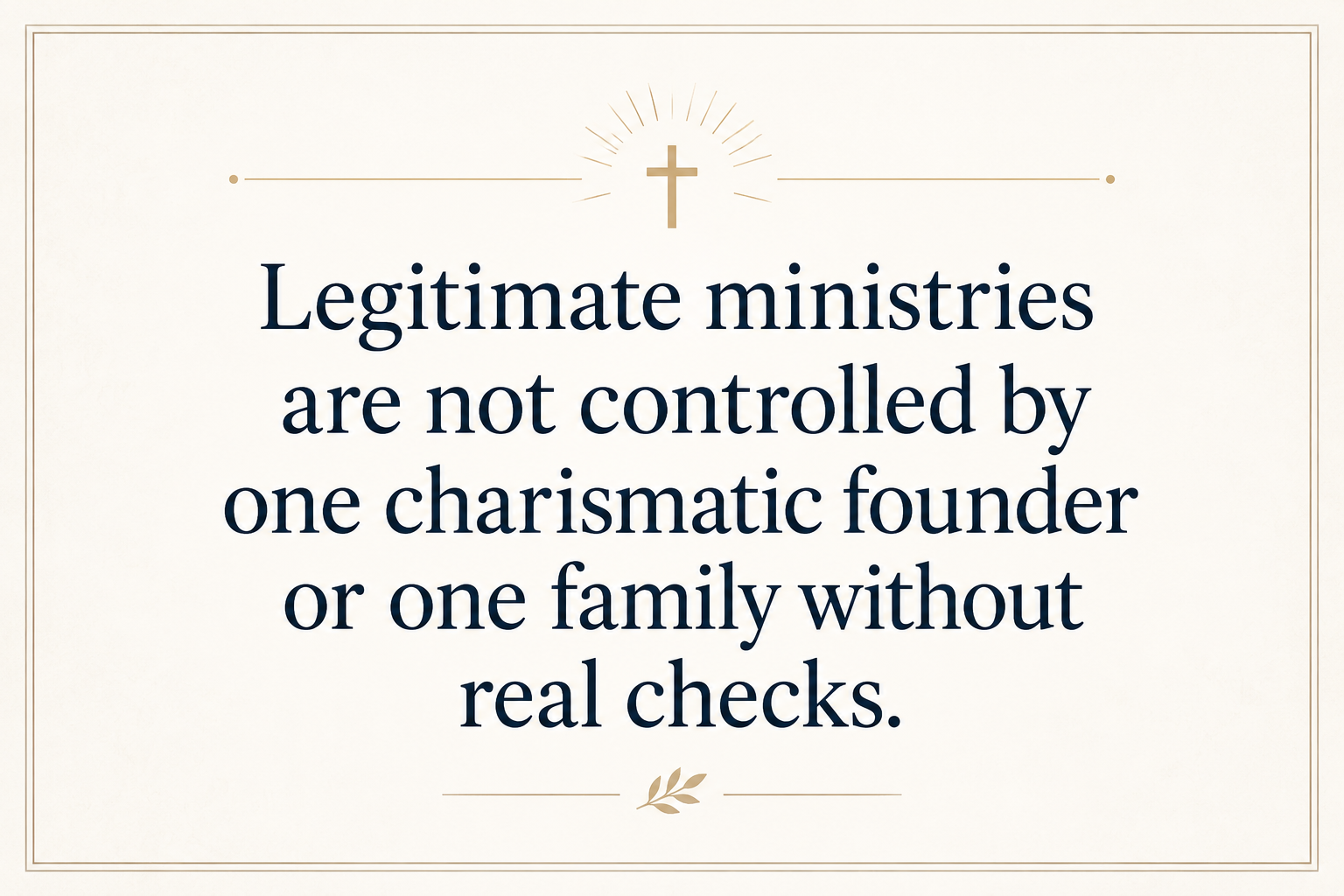 Key insight about How to verify a Christian medical ministry is legitimate