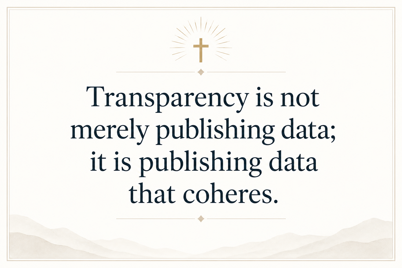 Key insight about How to verify a discipleship ministry's transparency
