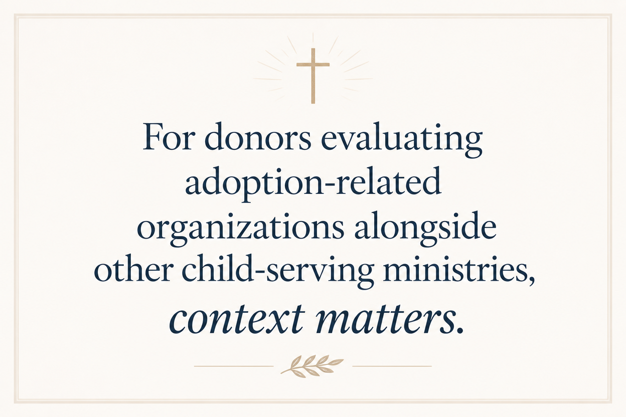Key insight about How to verify Christian adoption ministry nonprofit status