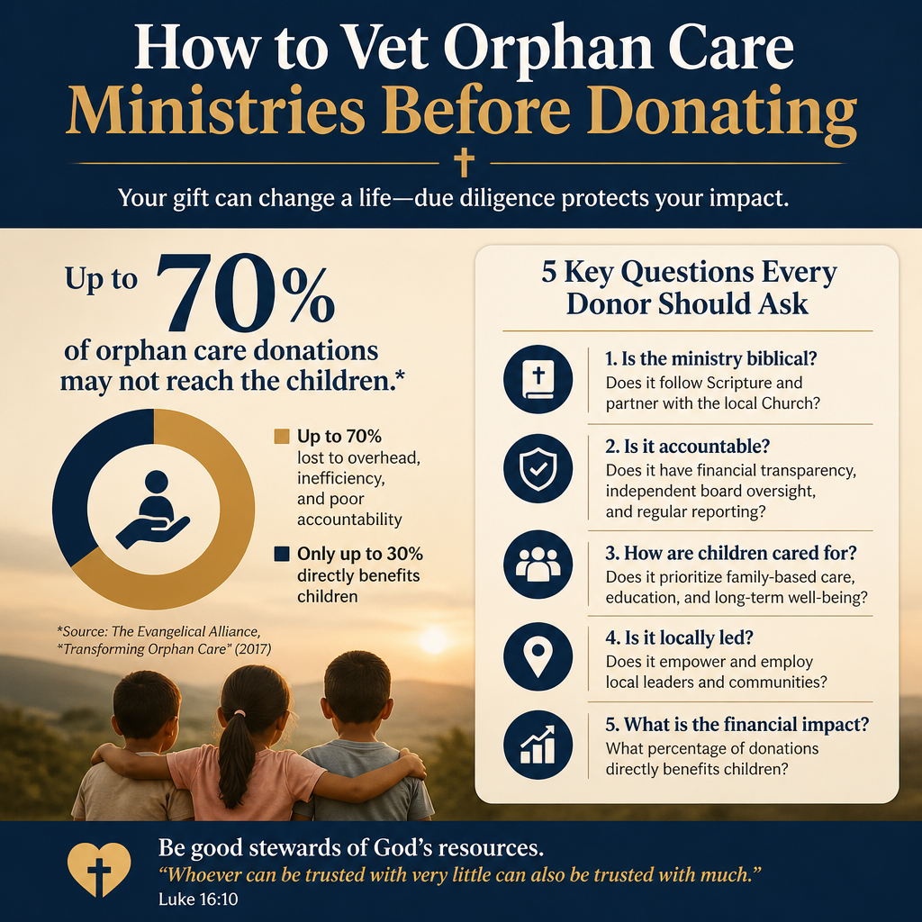 How to vet orphan care ministries before donating statistics