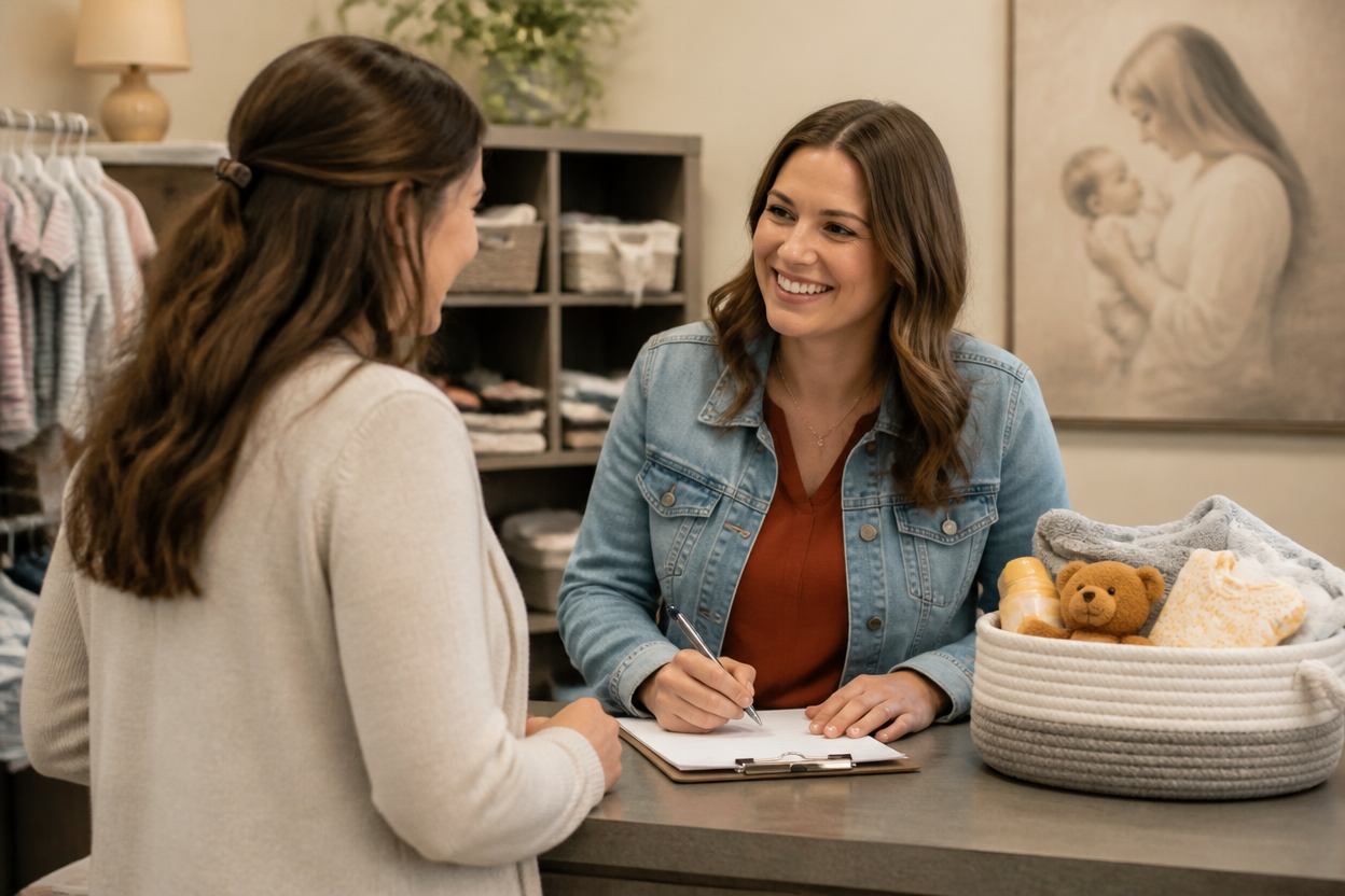 Guide to How to volunteer at a pregnancy resource center