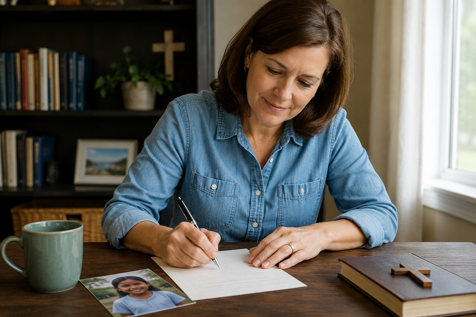 Guide to How to write a letter to your sponsored child