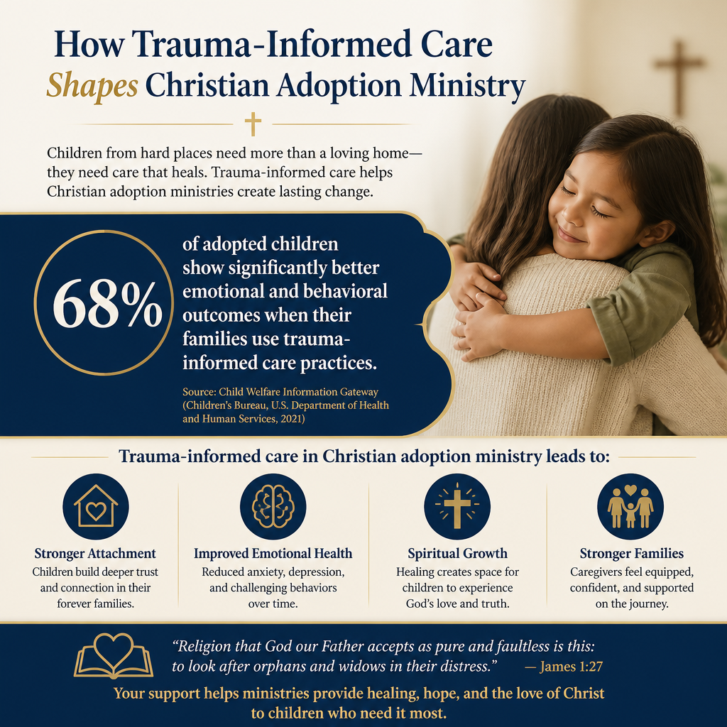 How trauma-informed care shapes Christian adoption ministry statistics