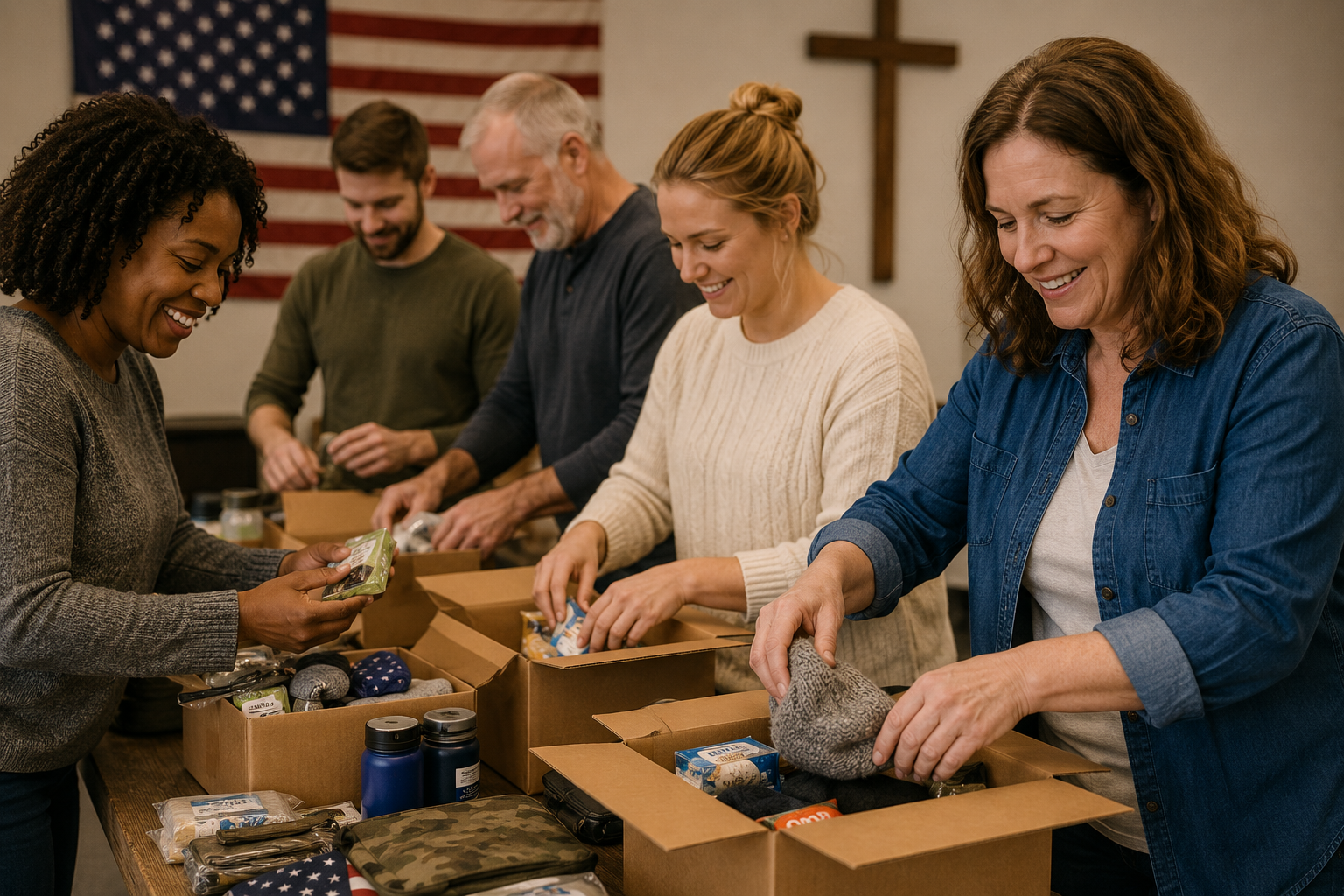 Guide to How volunteers can join military care package efforts