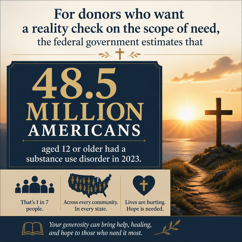 For donors who want a reality check on the scope of need, the federal government estimates that 48.5 million Americans a