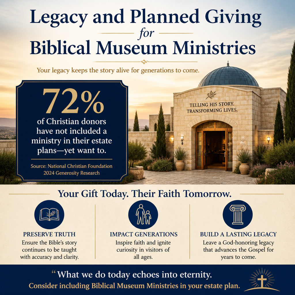 Legacy and Planned Giving for Biblical Museum Ministries statistics