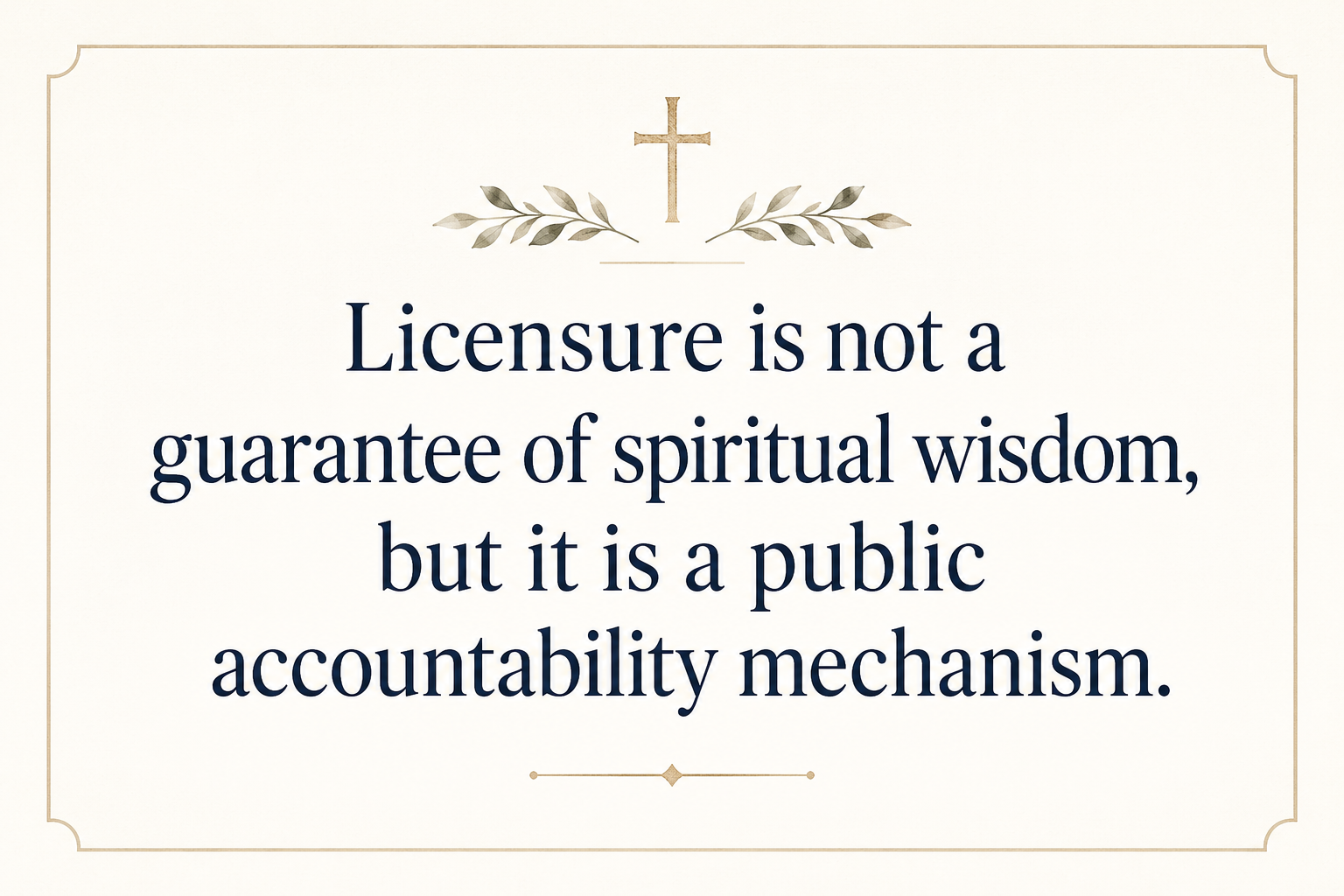 Key insight about Pastoral Support Ministries for Counseling and Crisis Care