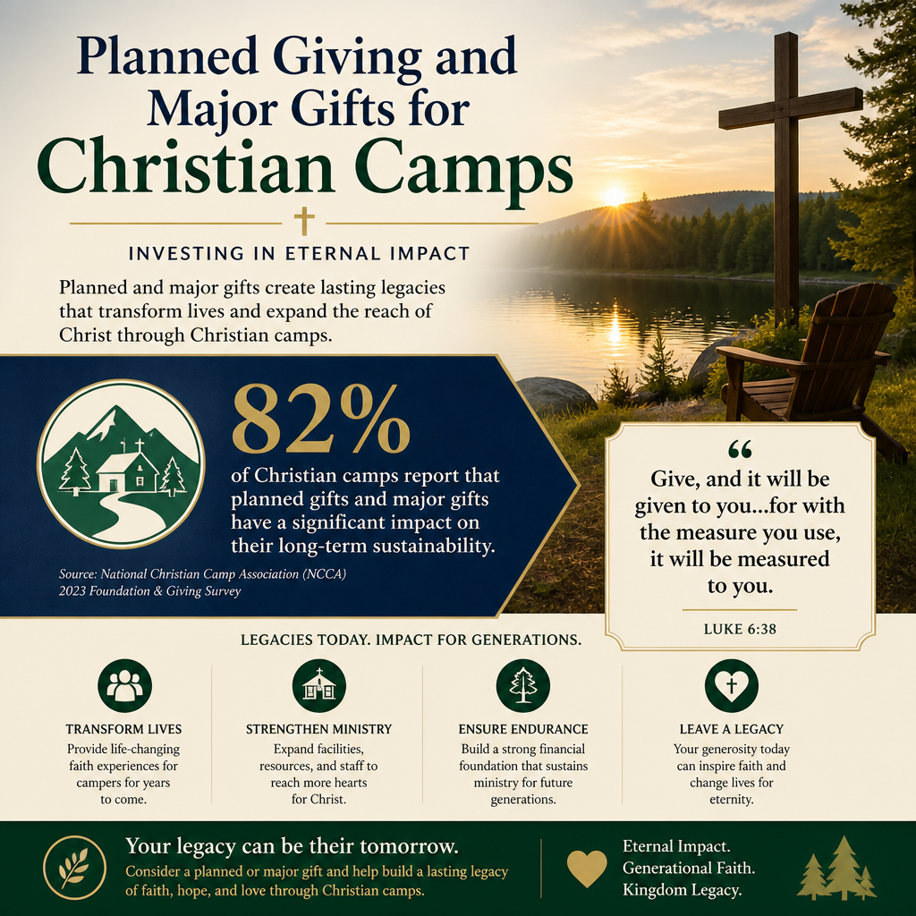 Planned Giving and Major Gifts for Christian Camps statistics