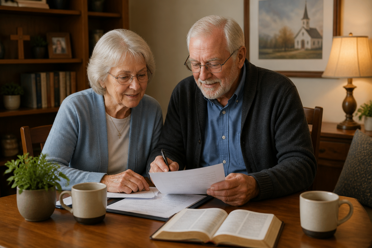 Guide to Planned giving options for Christian retirees