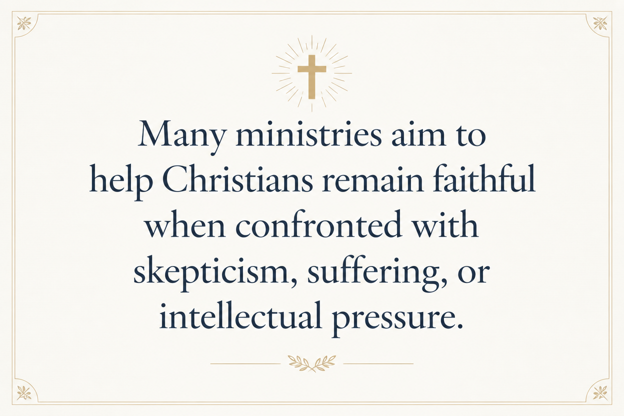 Key insight about Programs and Outcomes in Christian Apologetics Ministries