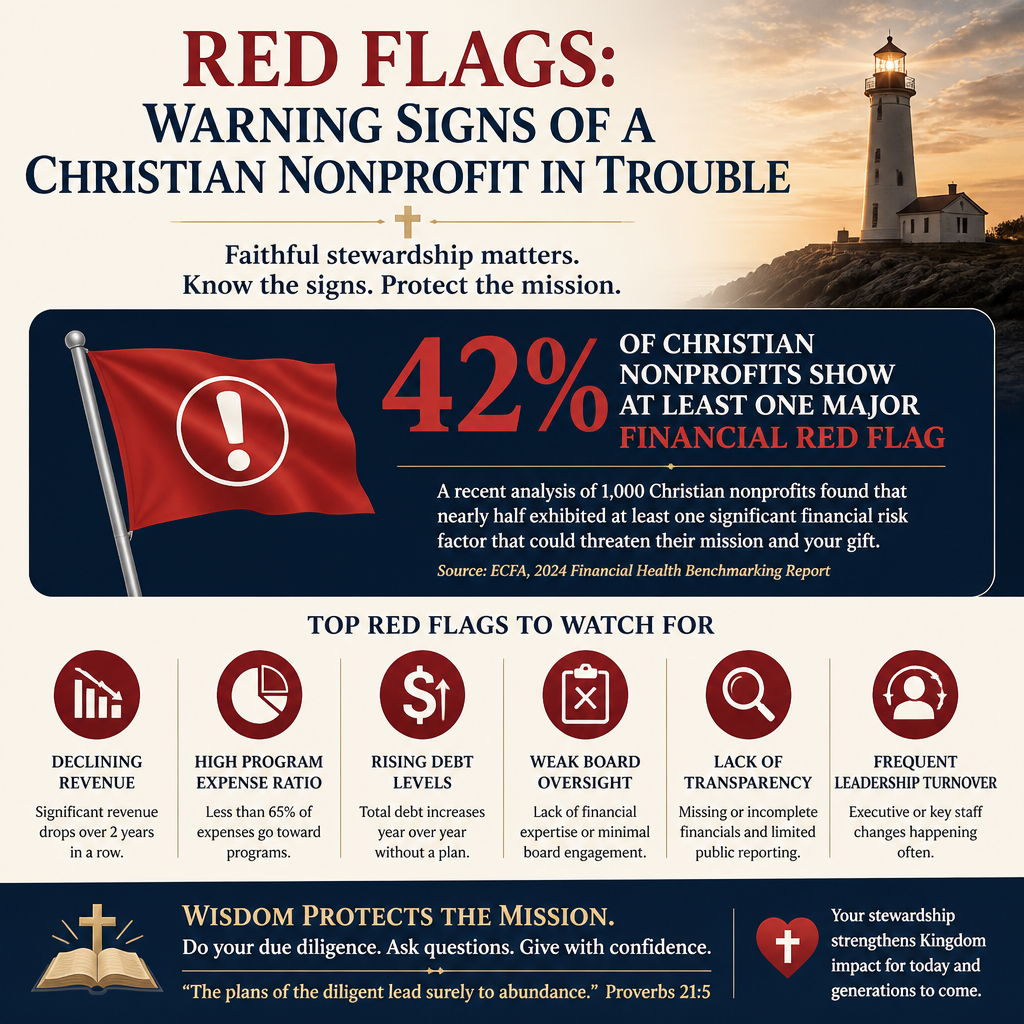 Red Flags: Warning Signs of a Christian Nonprofit in Trouble statistics
