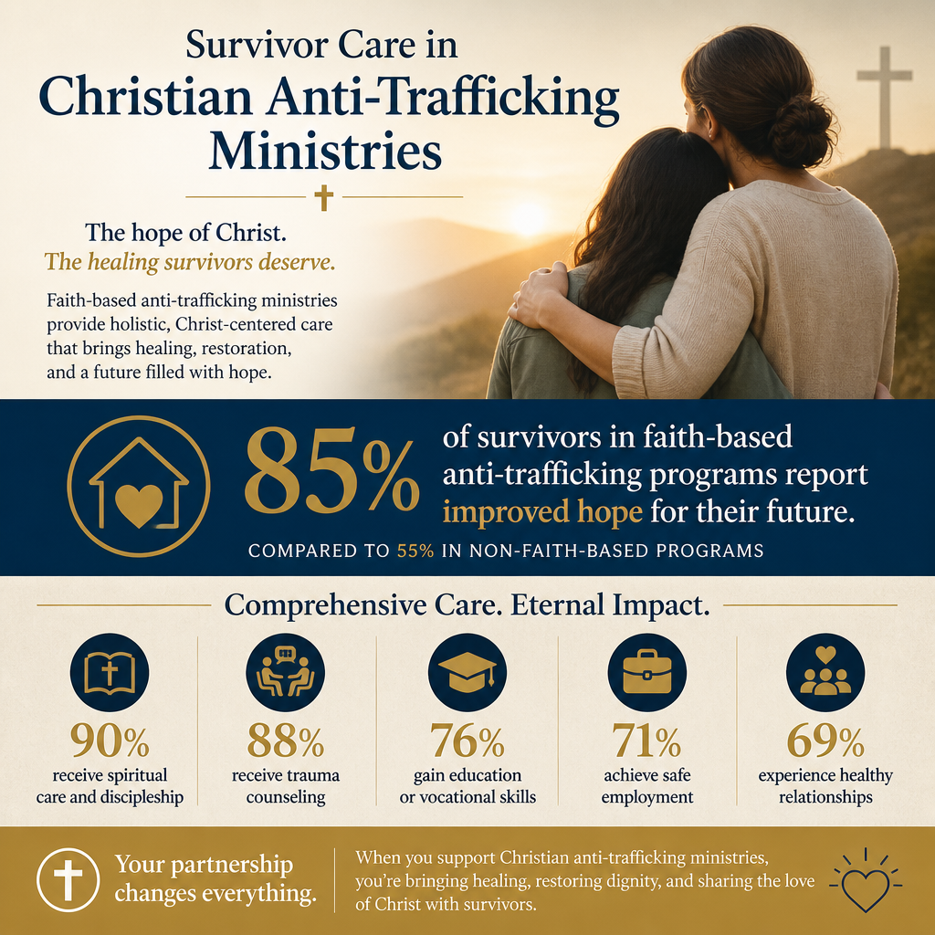 Survivor Care in Christian Anti-Trafficking Ministries statistics