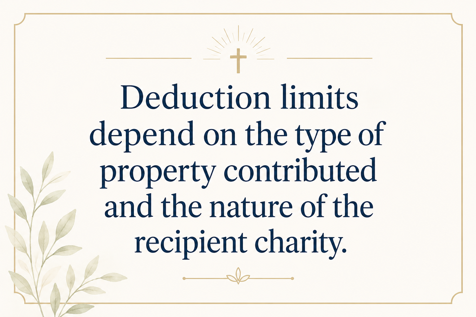 Key insight about Tax and Legal Basics of Christian Donor-Advised Funds