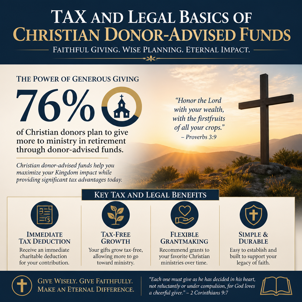 Tax and Legal Basics of Christian Donor-Advised Funds statistics