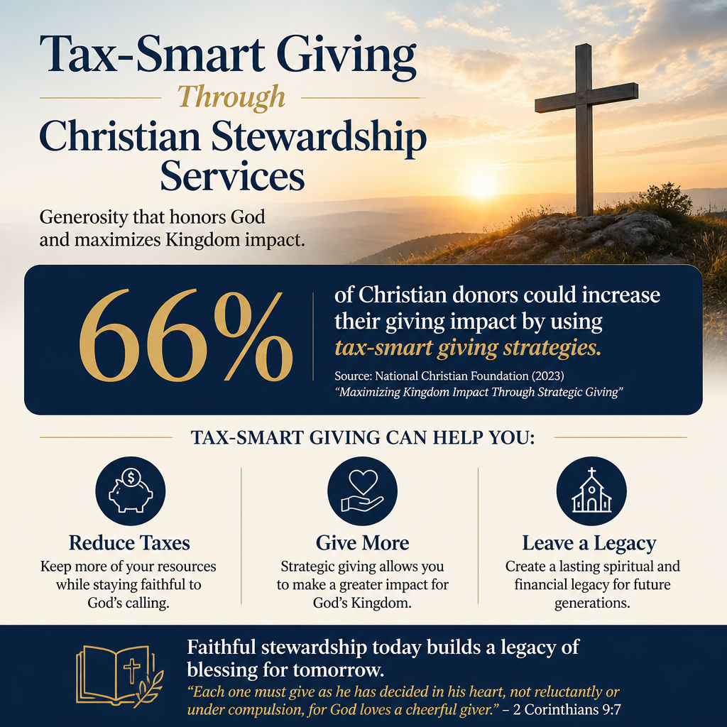 Tax-Smart Giving Through Christian Stewardship Services statistics