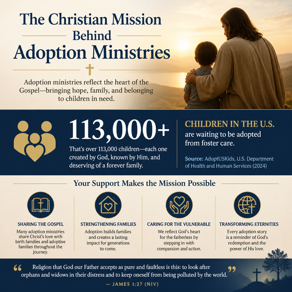 The Christian Mission Behind Adoption Ministries statistics