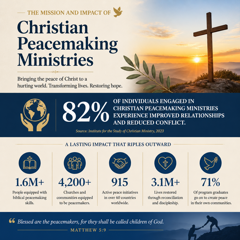 The Mission and Impact of Christian Peacemaking Ministries statistics