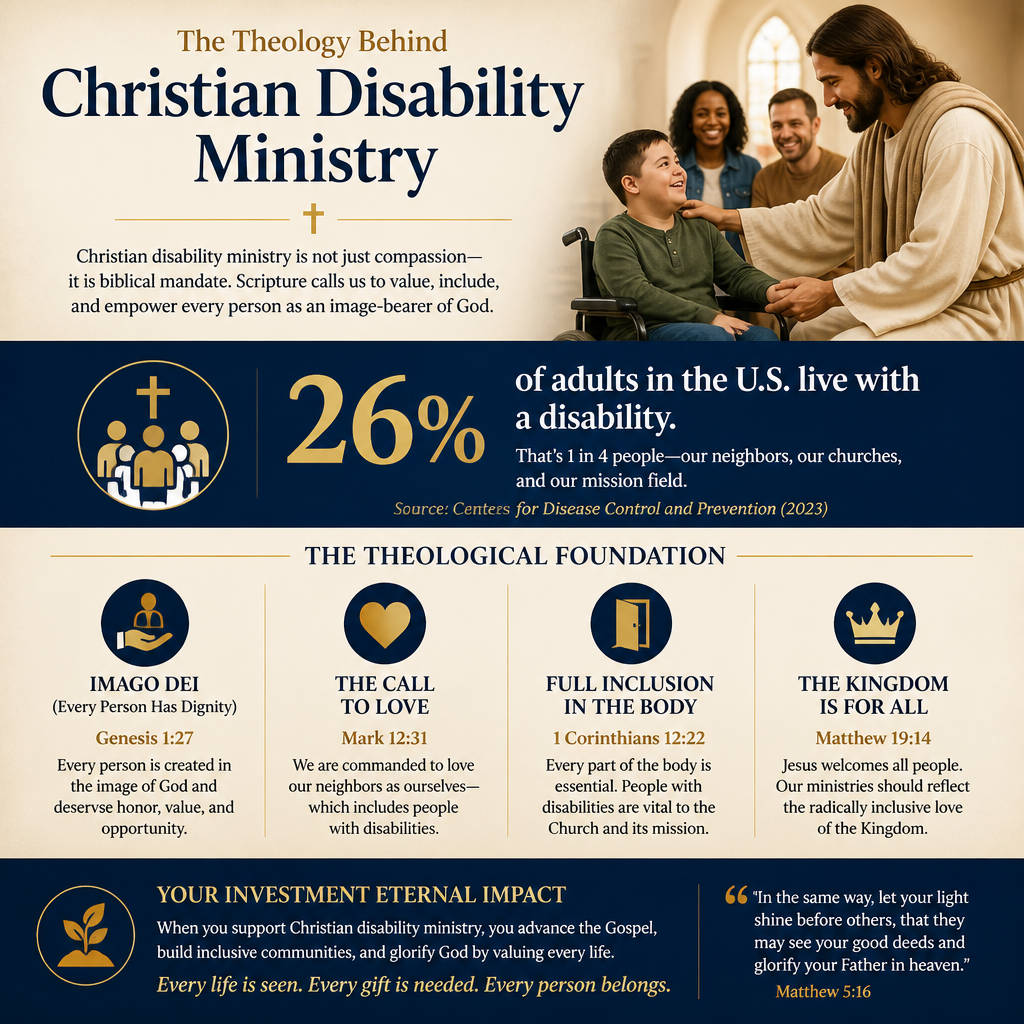 The Theology Behind Christian Disability Ministry statistics