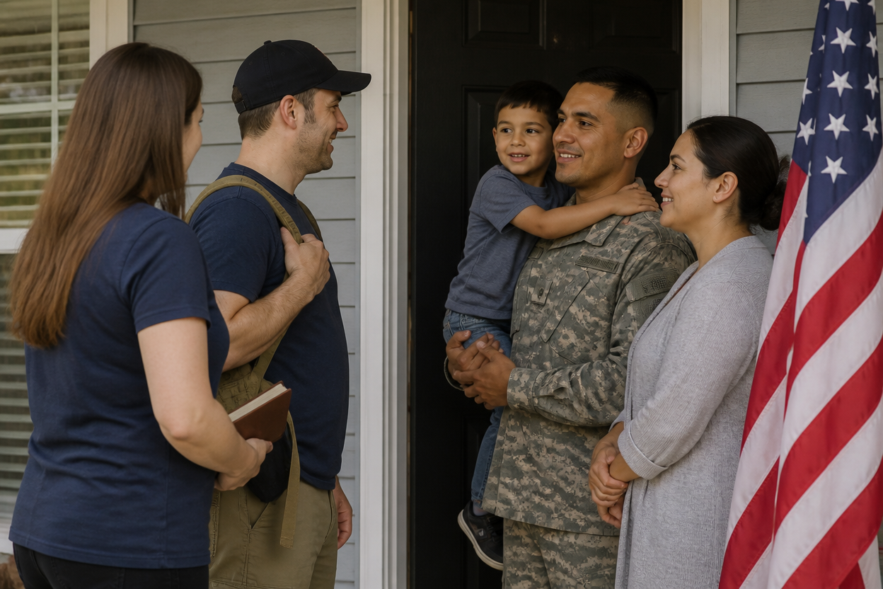 Guide to Volunteering with Military Outreach Ministries