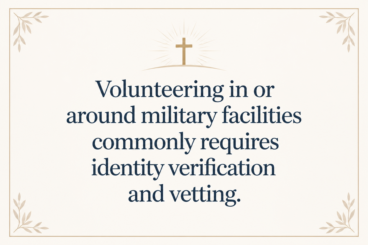 Key insight about Volunteering with Military Outreach Ministries