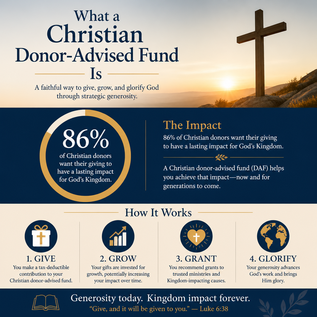 What a Christian donor-advised fund is statistics