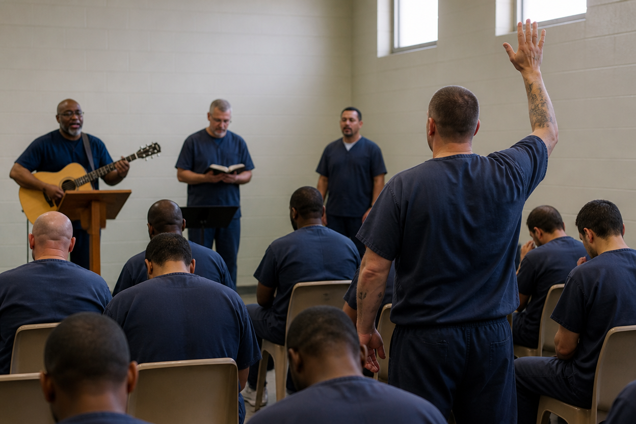 Guide to What a prison worship service includes