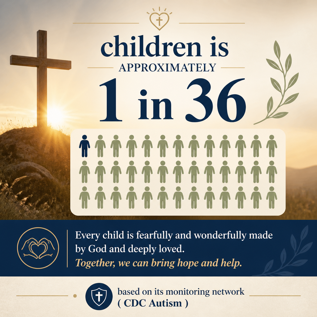 children is approximately 1 in 36, based on its monitoring network ( CDC Autism ).