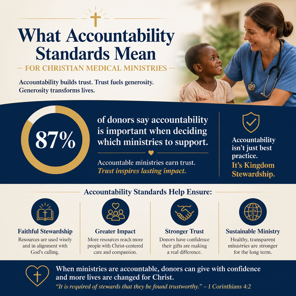 What accountability standards mean for Christian medical ministries statistics
