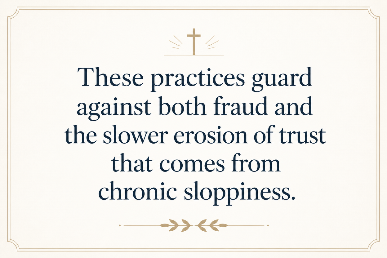 Key insight about What administrative costs fund in discipleship ministries