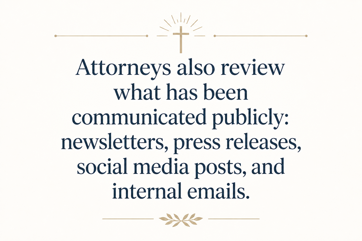 Key insight about What attorneys review in Christian mediation cases