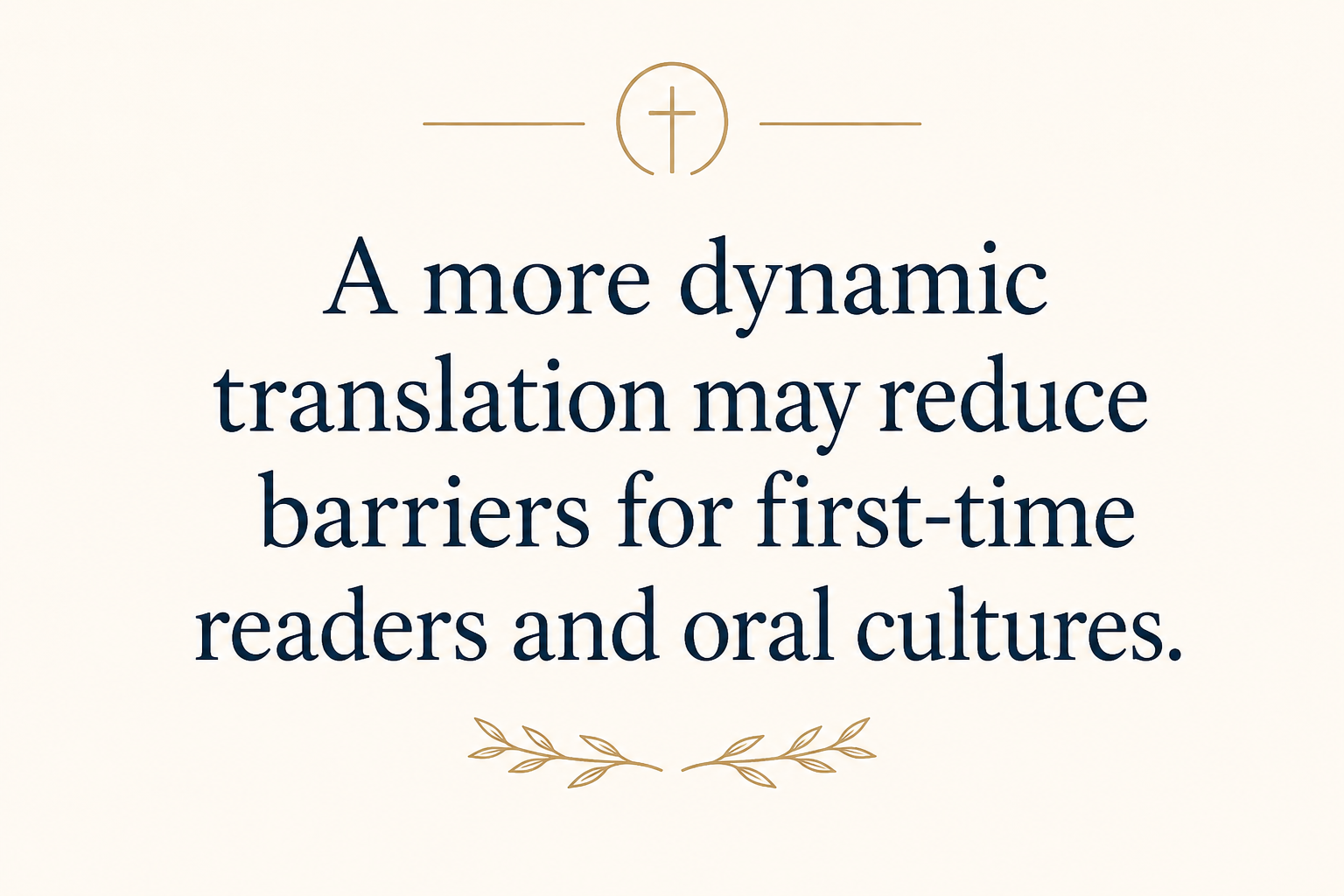 Key insight about What Bible distribution ministries print for new believers
