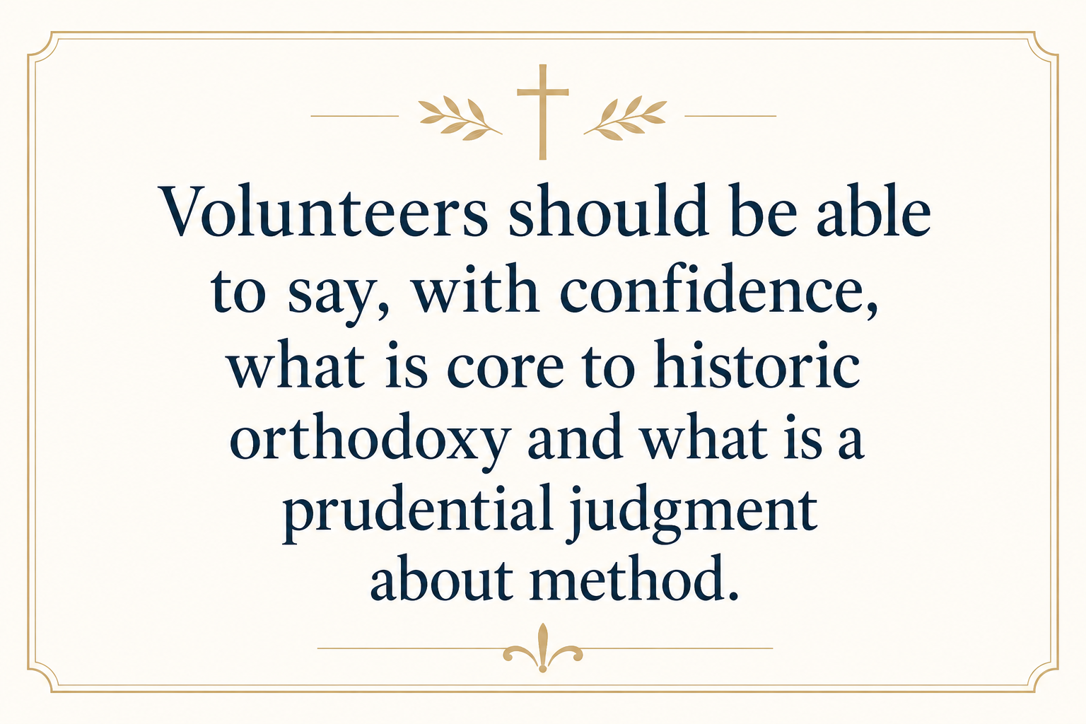 Key insight about What Christian apologetics ministries need from volunteers