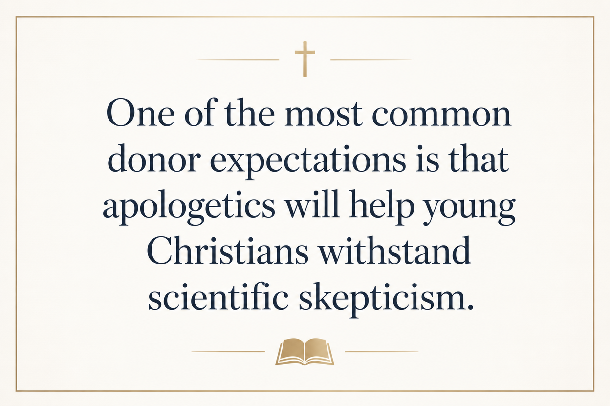 Key insight about What Christian apologetics ministries teach