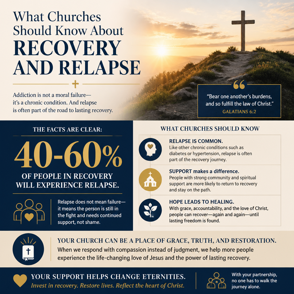 What churches should know about recovery and relapse statistics
