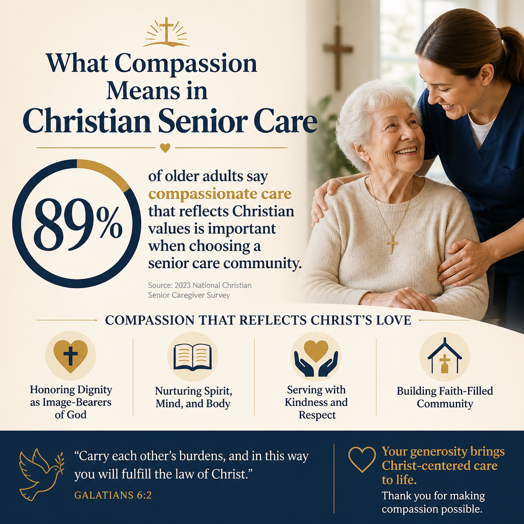 What compassion means in Christian senior care statistics