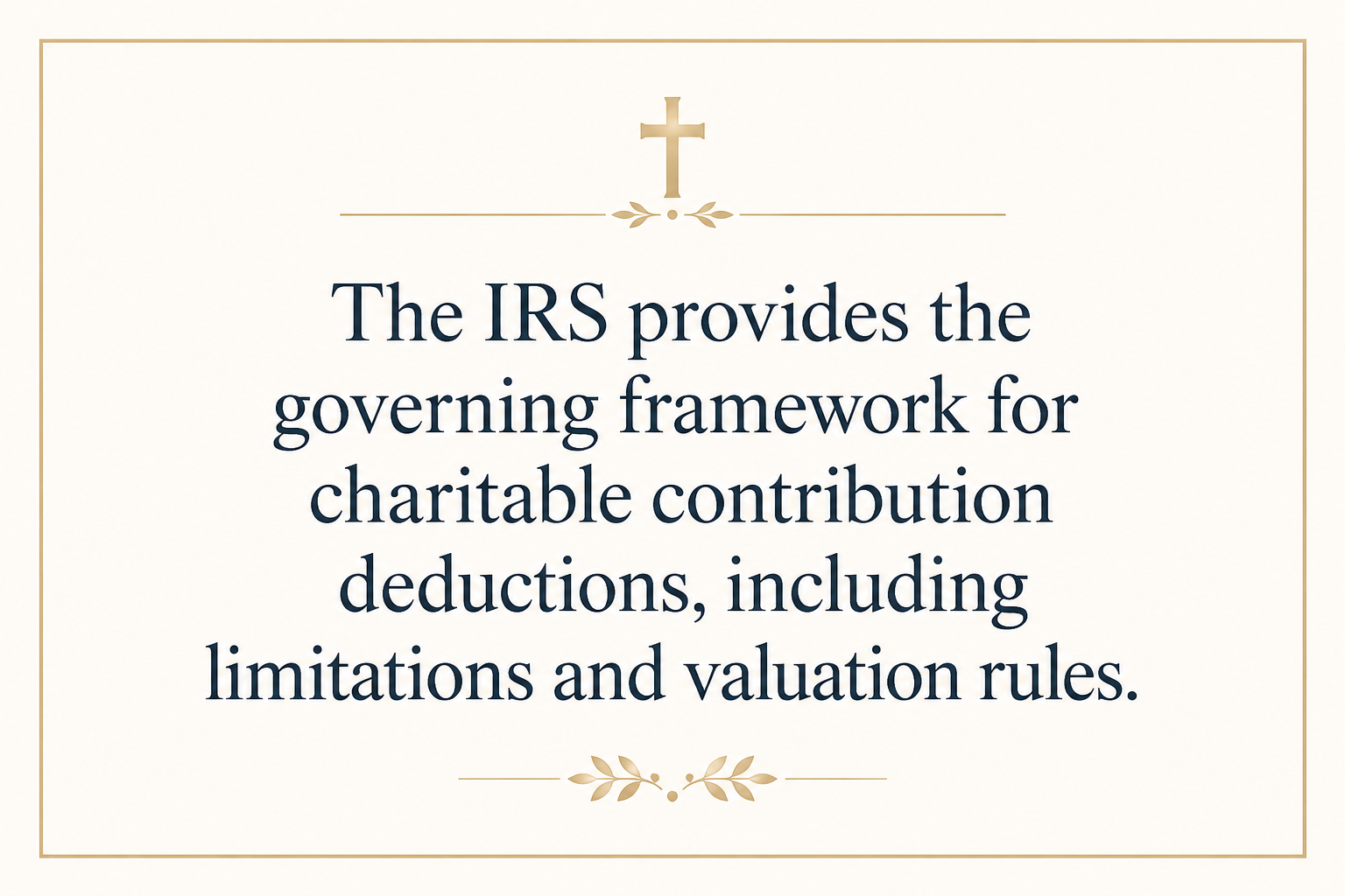 Key insight about What DAF rules Christian donors should know