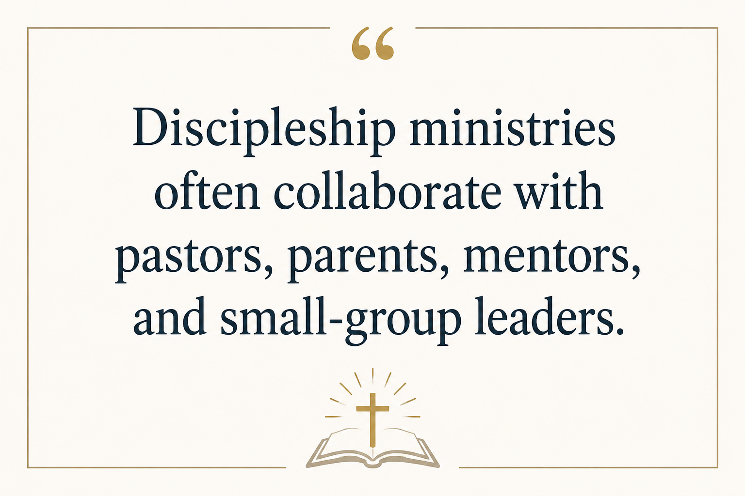 Key insight about What donor updates discipleship ministries should provide