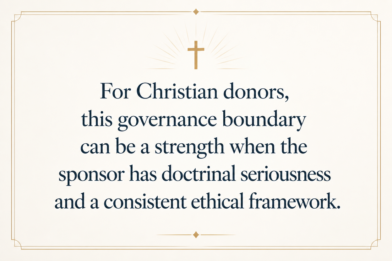 Key insight about What is a Christian donor-advised fund