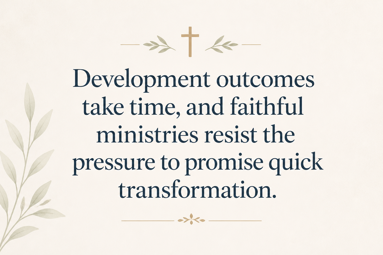 Key insight about What is the best way to give to Christian development ministries